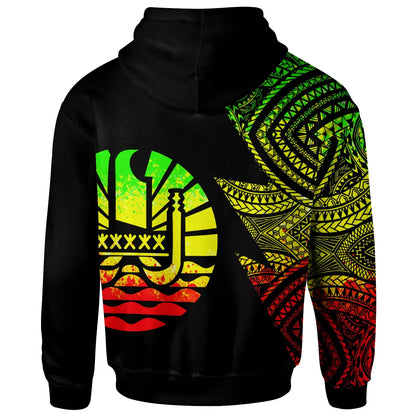 Tahiti Custom Personalized Hoodie - Flash Style Reggae