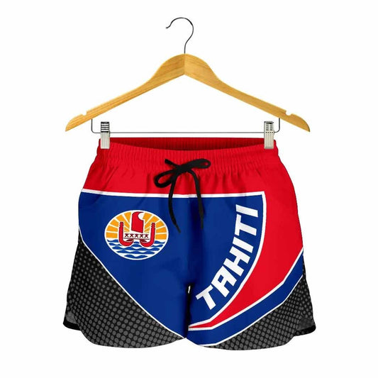 Tahiti Flag Spine Women Short