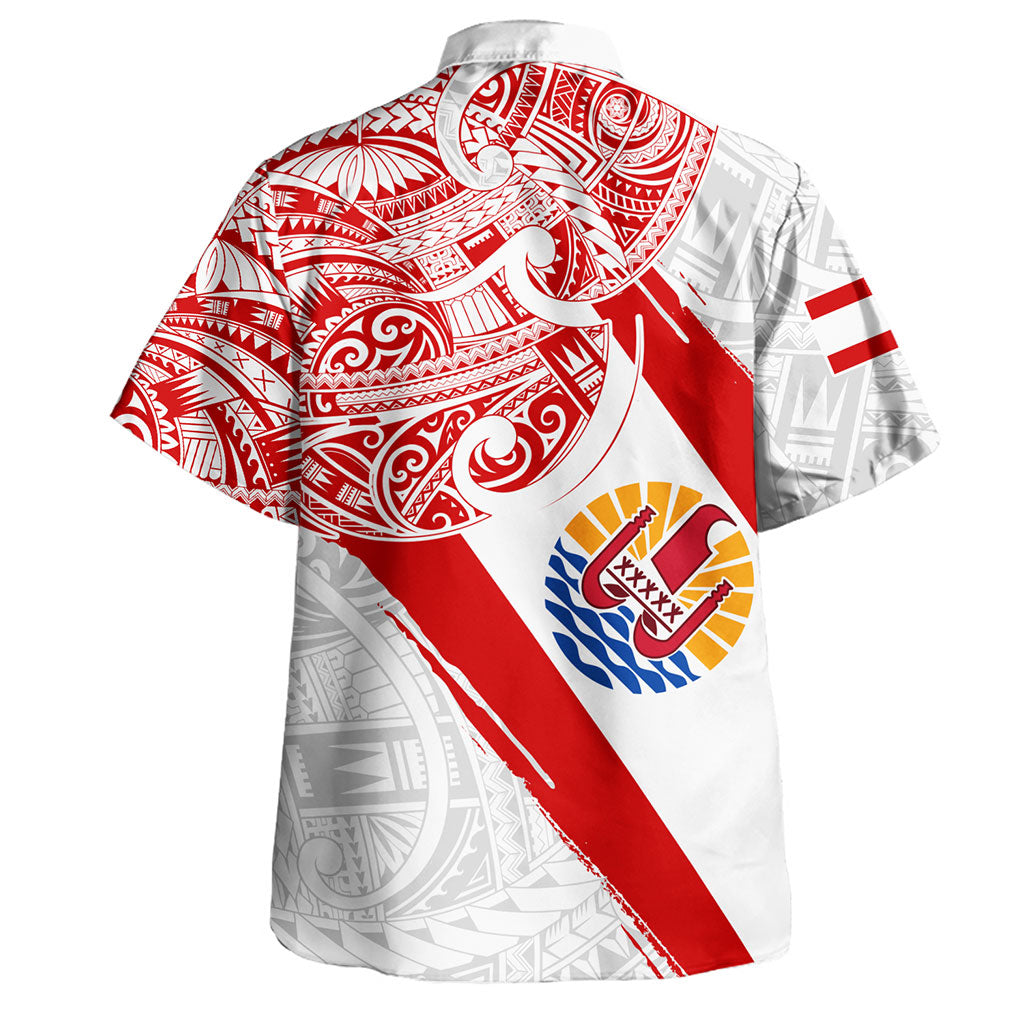 Tahiti Hawaiian Shirt Tribal Traditional Flag