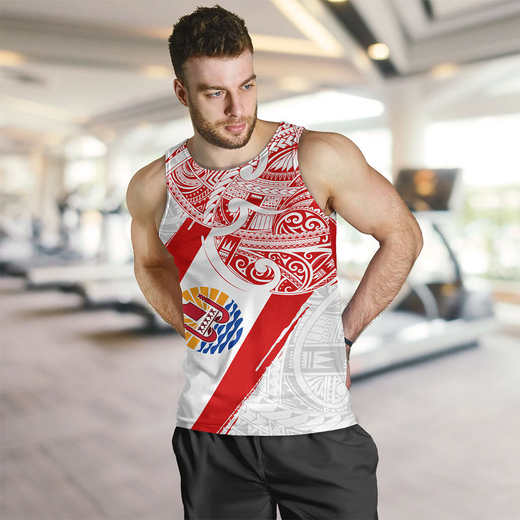 Tahiti Tank Top Tribal Traditional Flag