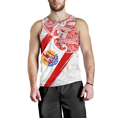 Tahiti Tank Top Tribal Traditional Flag