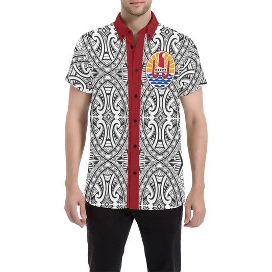 Tahiti Short Sleeve Shirt - Polynesian Short Sleeve Style