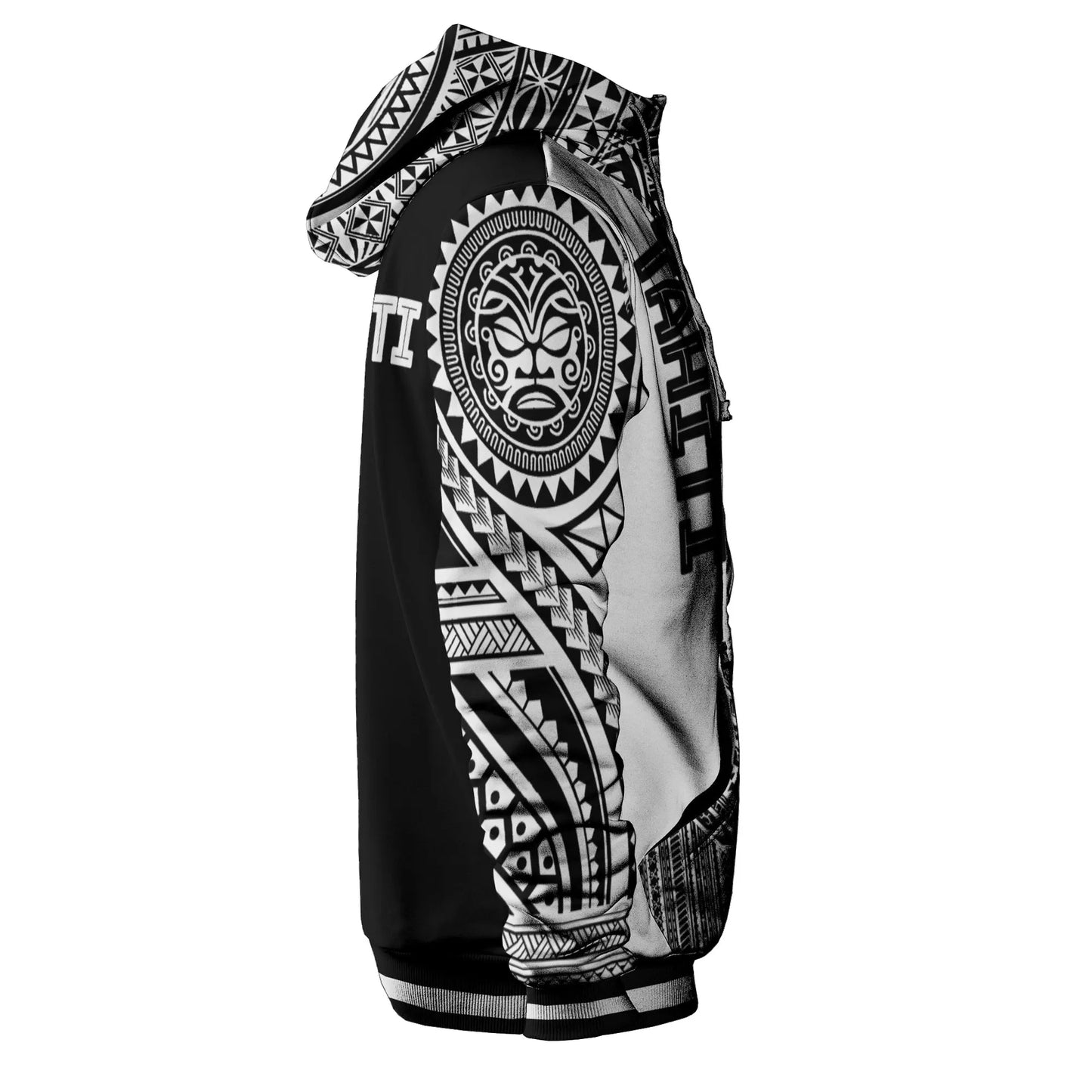 Tahiti Hoodie - Polynesian Special Black Style