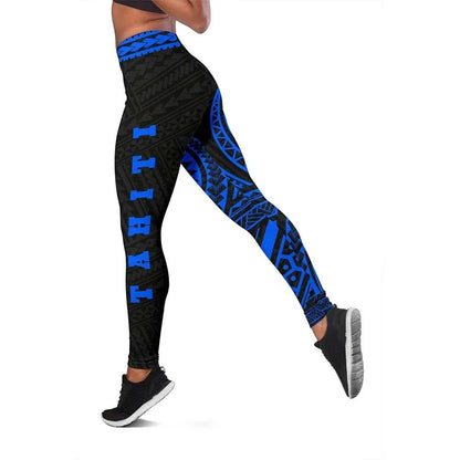Tahiti Legging - Polynesian Blue Version