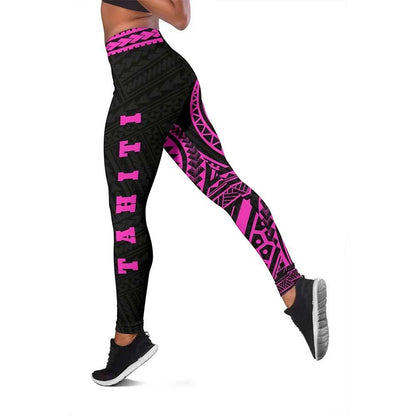 Tahiti Legging - Polynesian Pink Version