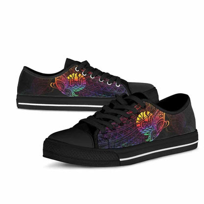 Tahiti Low Top Shoes - Butterfly Polynesian Style