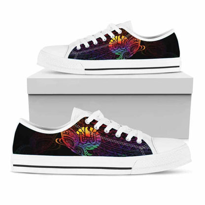 Tahiti Low Top Shoes - Butterfly Polynesian Style