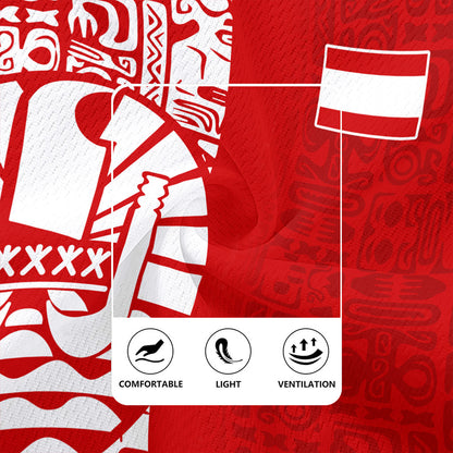 Tahiti Rugby Jersey Pattern Tribal
