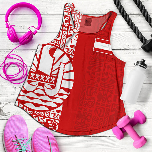 Tahiti Women Tank Pattern Tribal