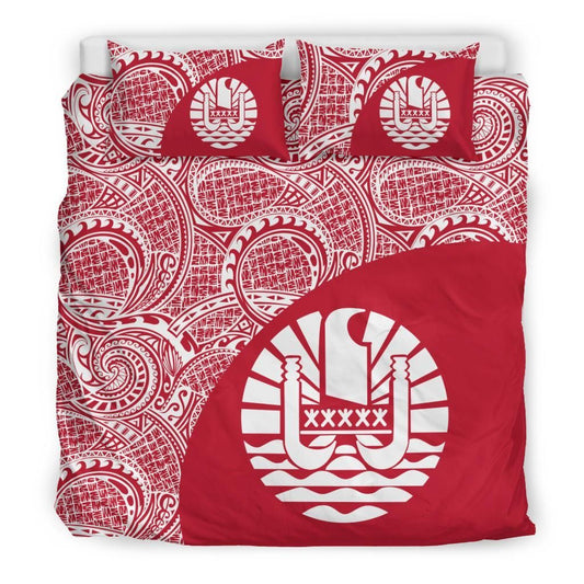 Tahiti Duvet Cover Set - Tahiti Flag