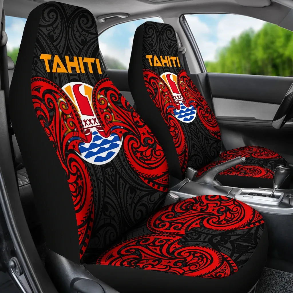 Tahiti Polynesian Car Seat Covers - Tahitians Spirit