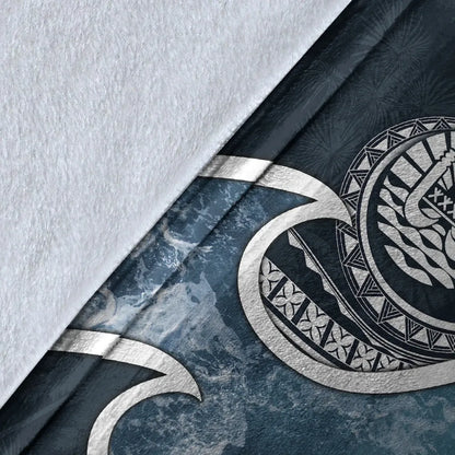 Tahiti Polynesian Premium Blanket - Ocean Style