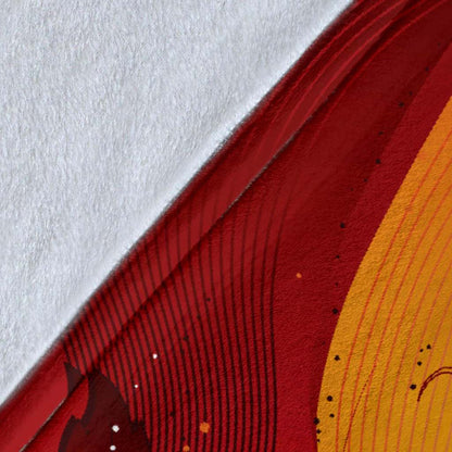 Tahiti Premium Blankets - Tribal Tuna Fish
