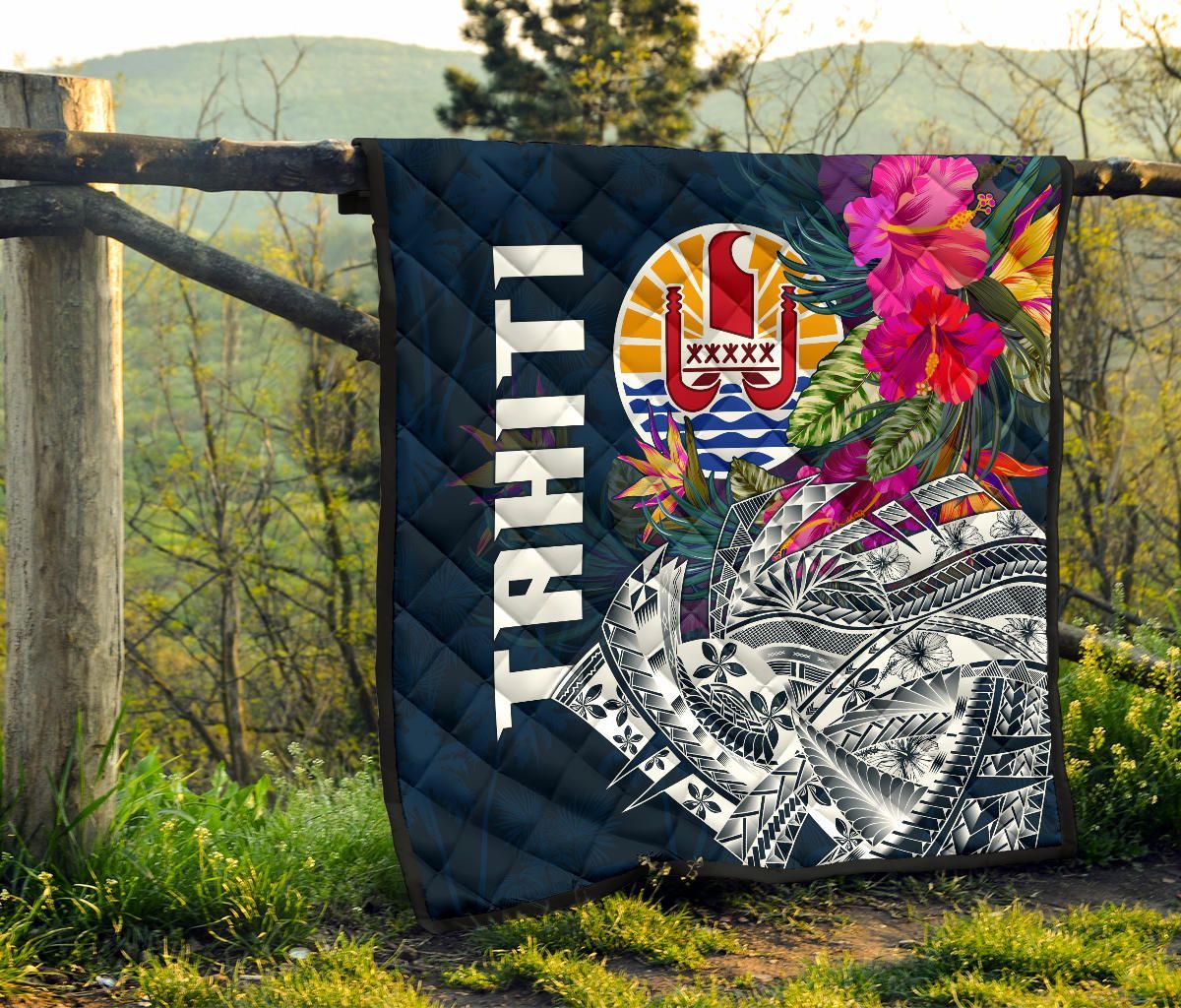 Tahiti Premium Quilt - Tahiti Summer Vibes