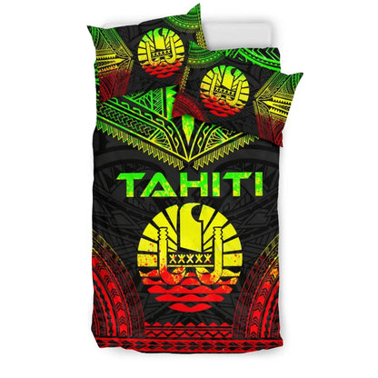 Tahiti Polynesian Chief Duvet Cover Set - Reggae Version