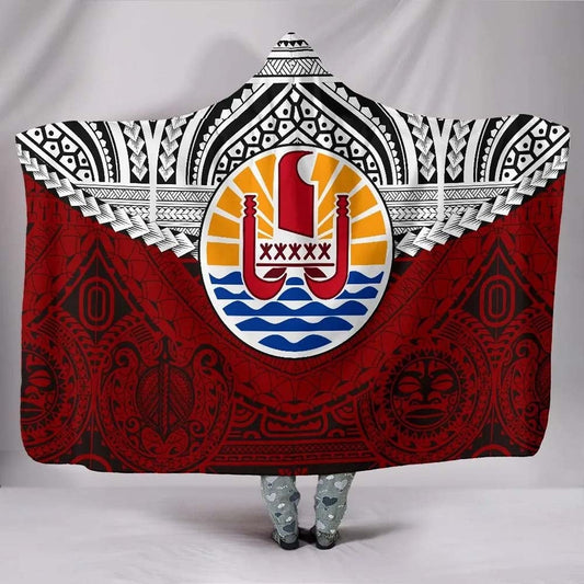 Tahiti Special Hooded Blanket