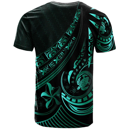Tahiti T-Shirt - The Flow Of The Ocean Green