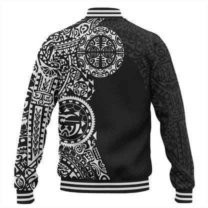 Tahiti Baseball Jacket Tribal Tattoo