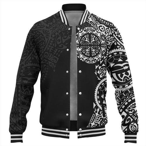 Tahiti Baseball Jacket Tribal Tattoo