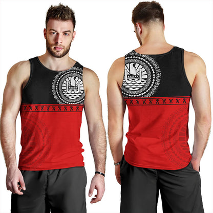 Tahiti Tank Top Tribal Tattoo Design