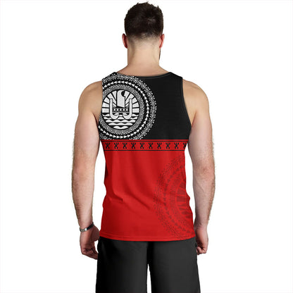 Tahiti Tank Top Tribal Tattoo Design