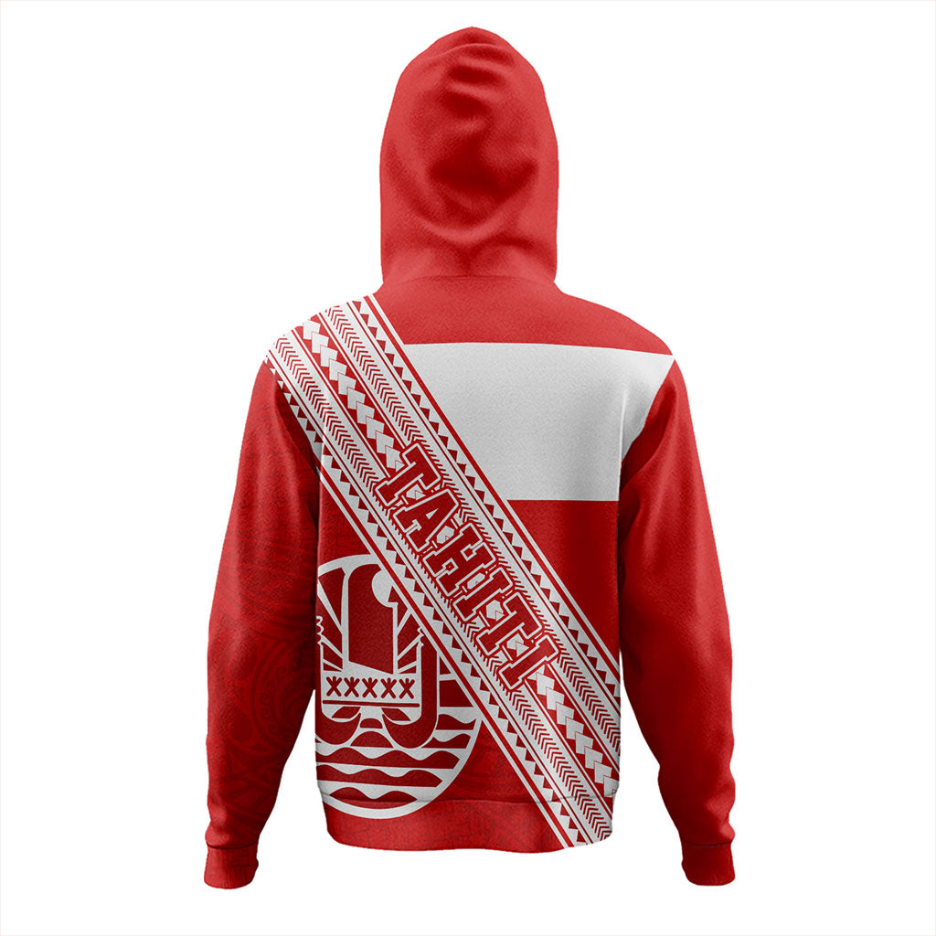 Tahiti Hoodie Flag And Coat Of Arms