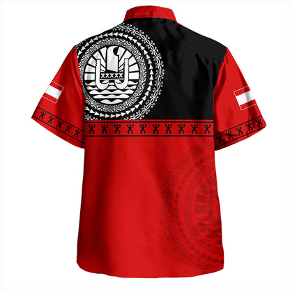 Tahiti Hawaiian Shirt Tribal Tattoo Design