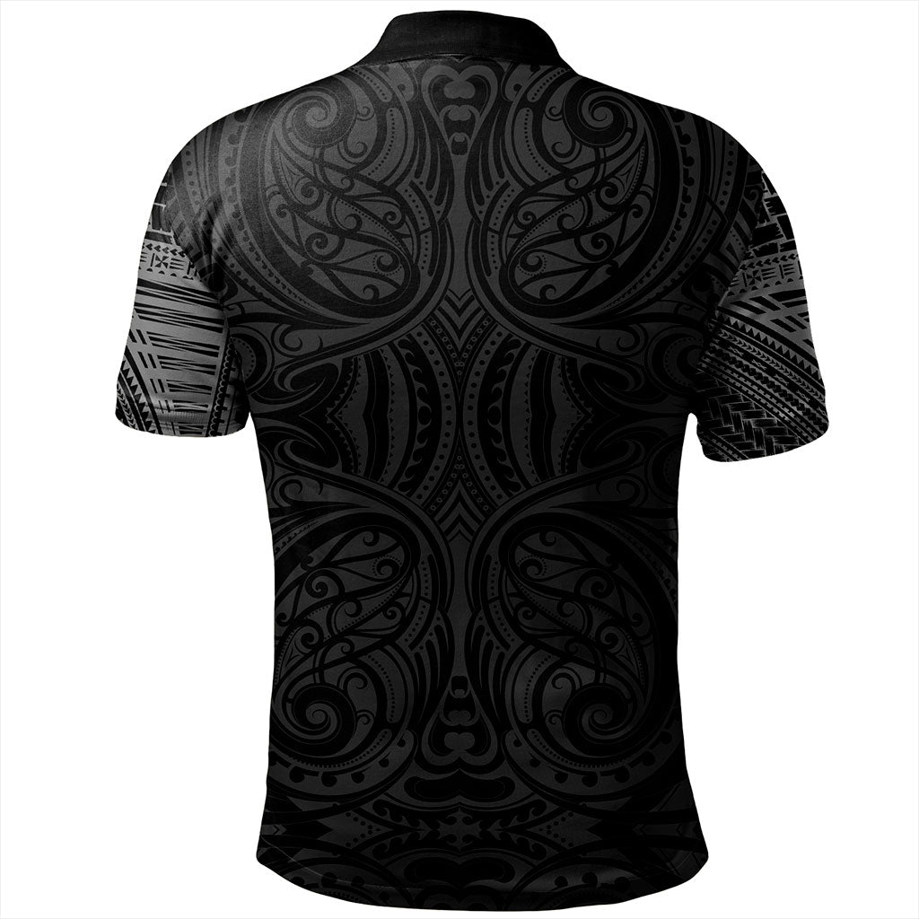Samoa Polo Shirt Tribal Tattoo Chest Design