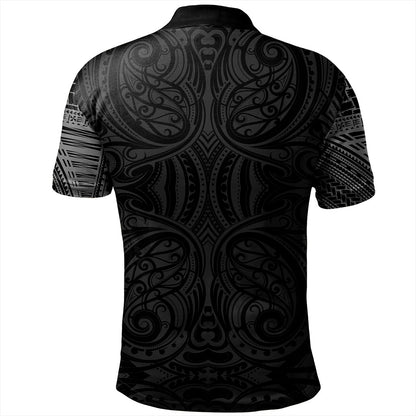 Samoa Polo Shirt Tribal Tattoo Chest Design