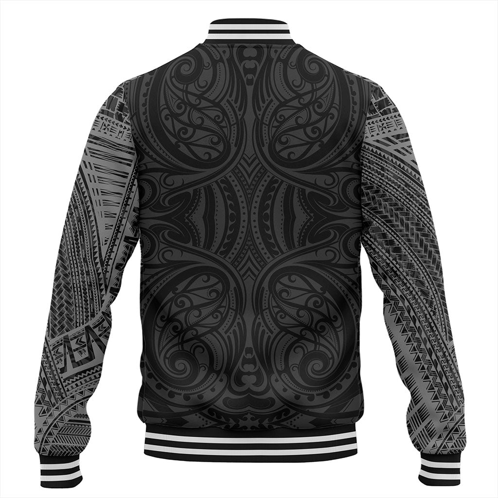 Samoa Baseball Jacket Tribal Tattoo Chest Design