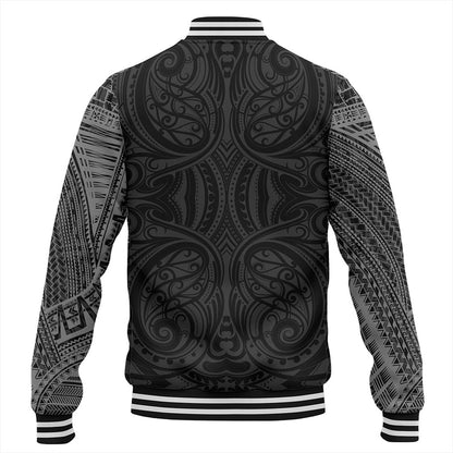 Samoa Baseball Jacket Tribal Tattoo Chest Design