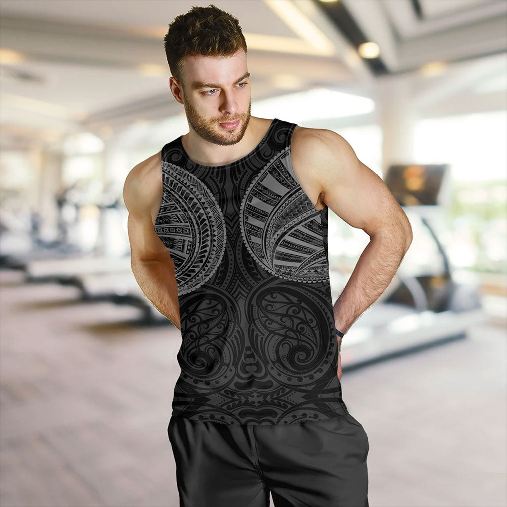 Samoa Tank Top Tribal Tattoo Chest Design