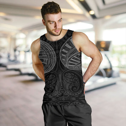 Samoa Tank Top Tribal Tattoo Chest Design