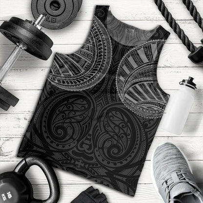 Samoa Tank Top Tribal Tattoo Chest Design