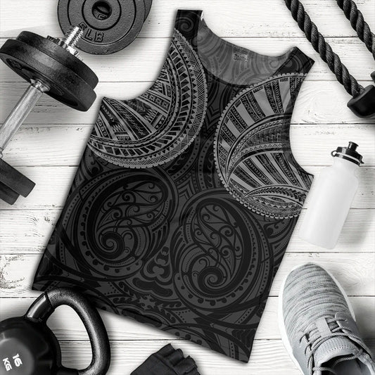 Samoa Tank Top Tribal Tattoo Chest Design