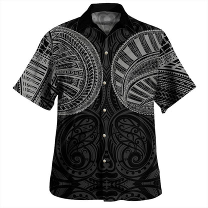 Samoa Hawaiian Shirt Tribal Tattoo Chest Design