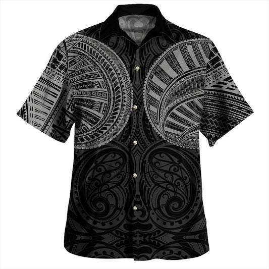 Samoa Hawaiian Shirt Tribal Tattoo Chest Design