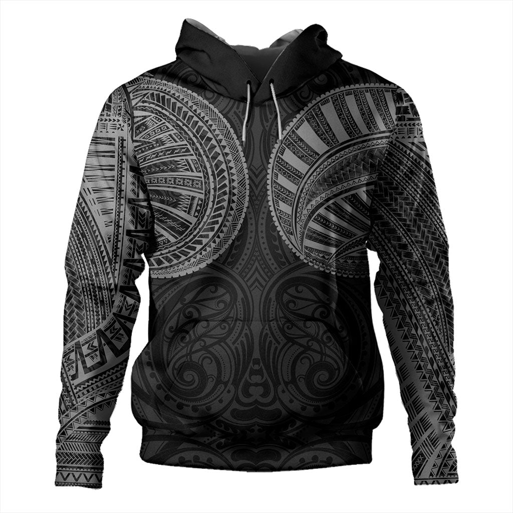 Samoa Hoodie Tribal Tattoo Chest Design