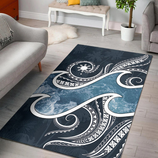 The Philippines Area Rug - Ocean Style