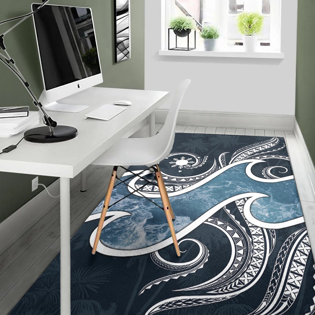 The Philippines Area Rug - Ocean Style
