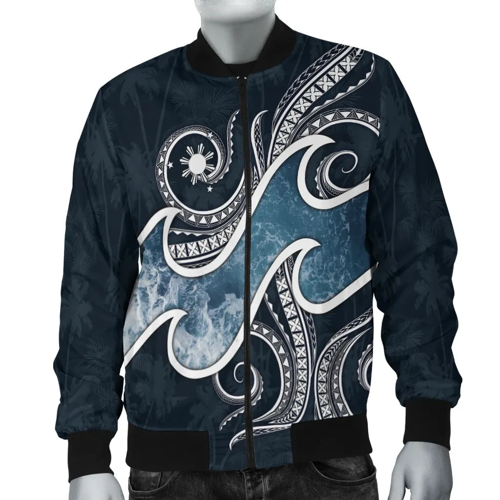 The Philippines Bomber Jacket - Ocean Style