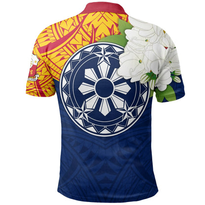 The Philippines Personalised Polo - Filipino  Sampaguita