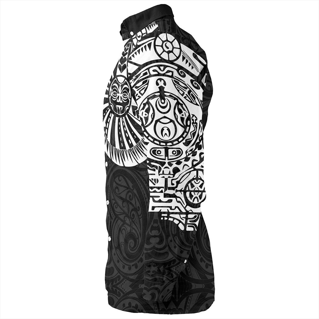 Samoa Long Sleeve Shirt The Rock Chest Tattoo Pieces Designs