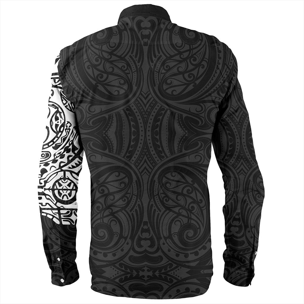 Samoa Long Sleeve Shirt The Rock Chest Tattoo Pieces Designs