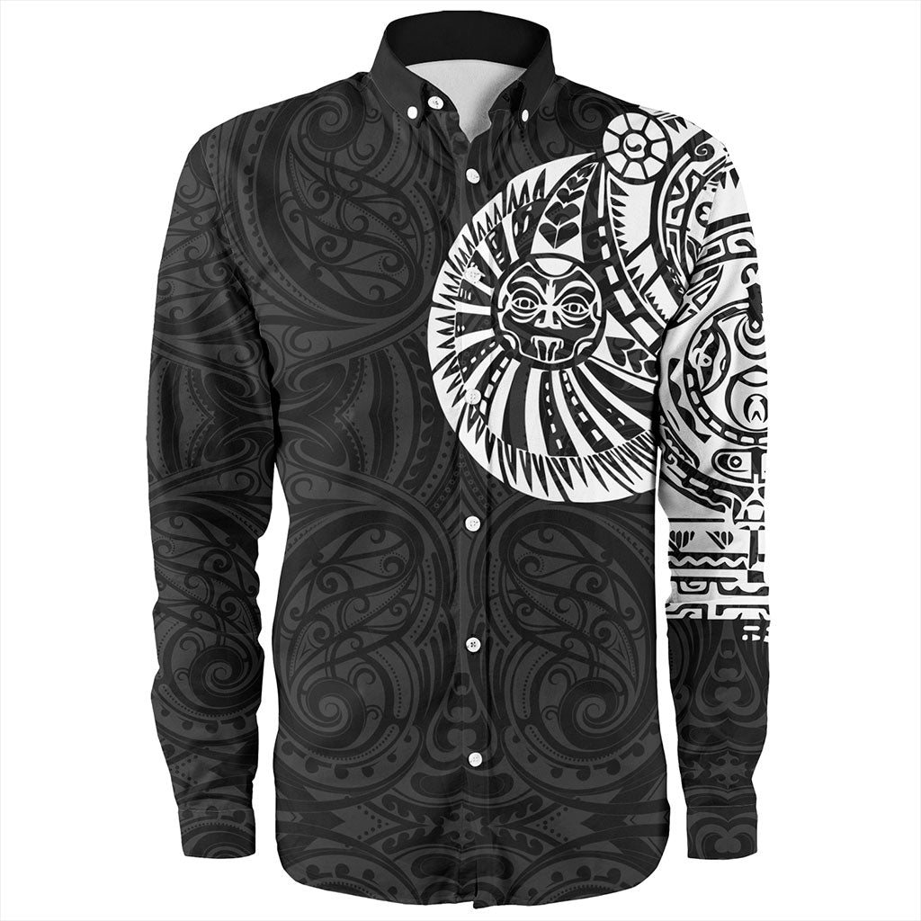 Samoa Long Sleeve Shirt The Rock Chest Tattoo Pieces Designs