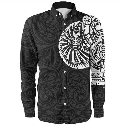 Samoa Long Sleeve Shirt The Rock Chest Tattoo Pieces Designs