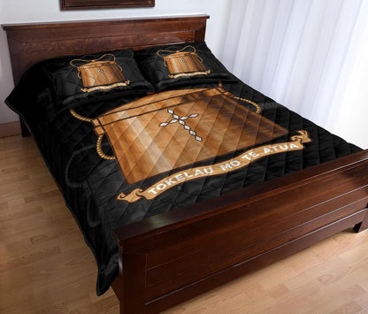 Tokelau Polynesian Quilt Bed Set