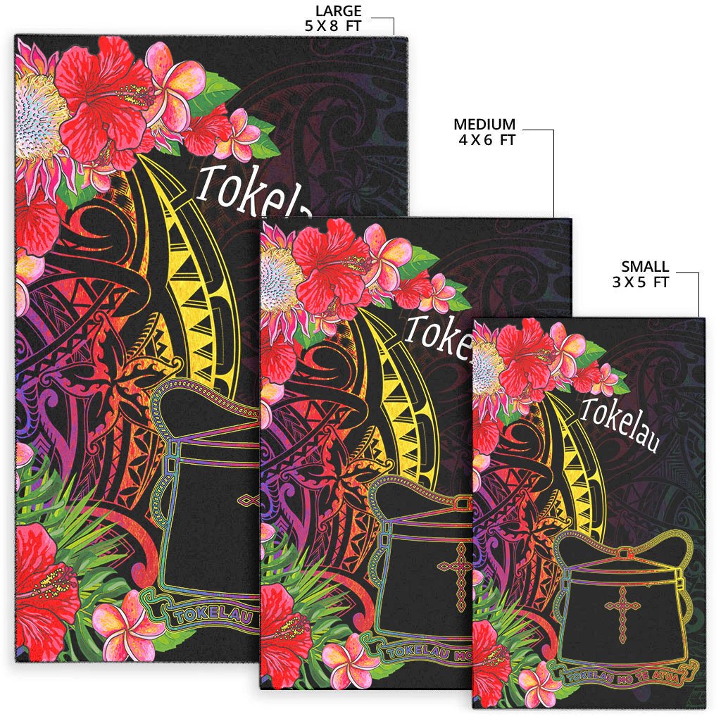 Tokelau Area Rug - Tropical Hippie Style