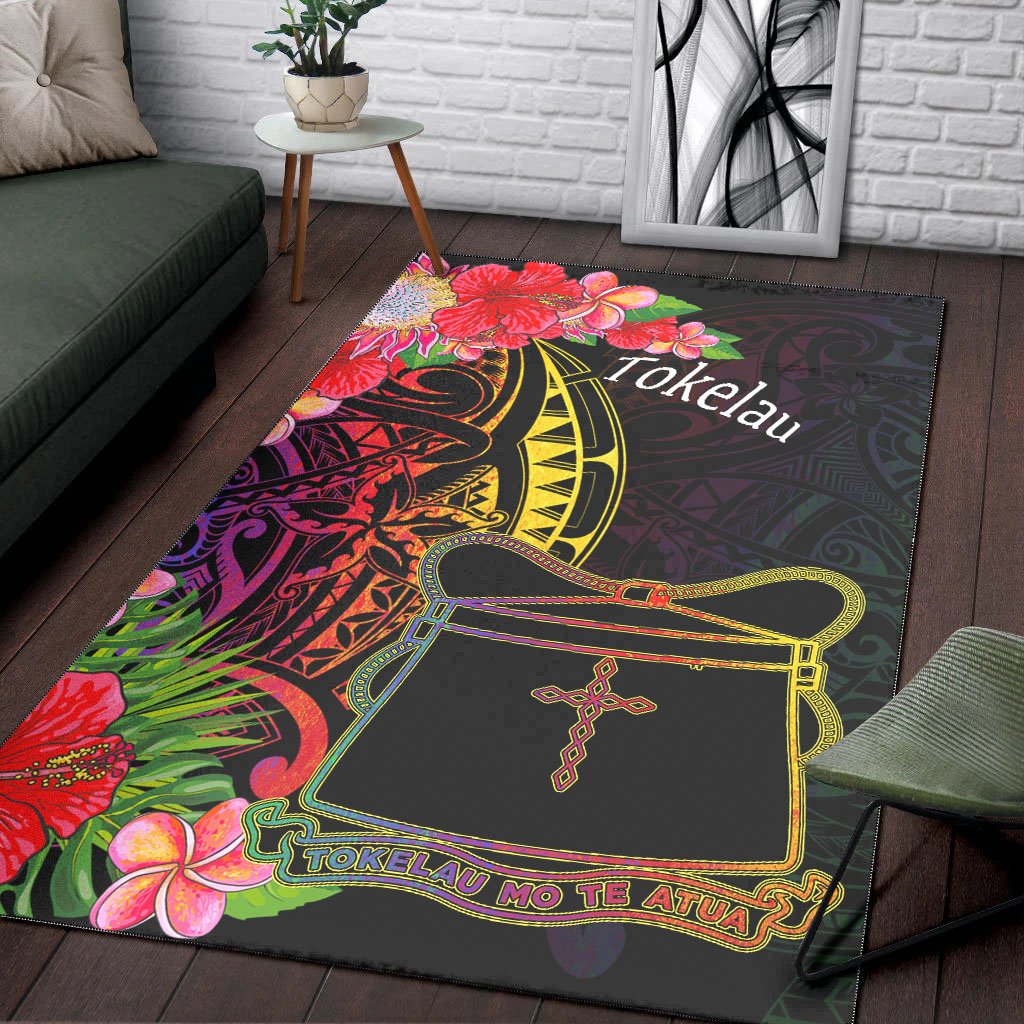 Tokelau Area Rug - Tropical Hippie Style