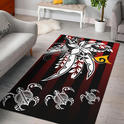 Tokelau Area Rug - Vertical Stripes Style